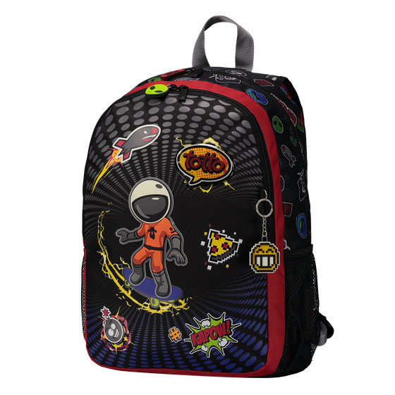 Mochila escolar grande - Cool Patch image number 2